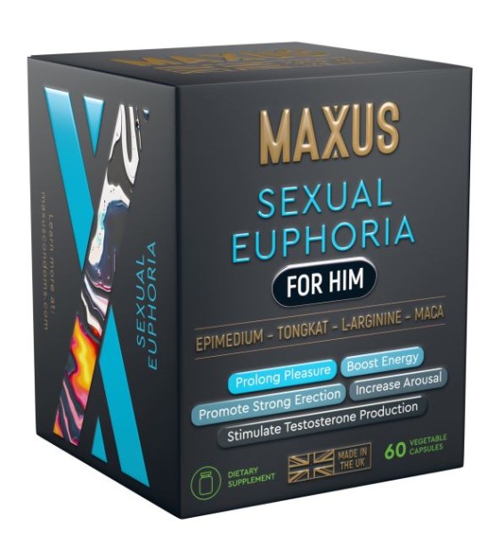 Изображение товара Maxus Sexual Euphoria для него 60 капсул Maxus Sexual Euphoria для него 60 капсул фотография