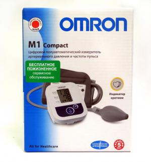 Тонометр Omron M1 compact полуавтоматический