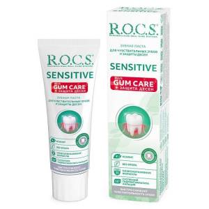 Рокс зубная паста Sensitive Plus Gum Care 94гр