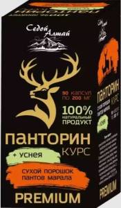 Панторин курс + Уснея Фарм-Продукт 90 капсул