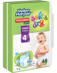 Трусики Хелен Харпер детские Soft and Dry Maxi 8-13кг 48шт